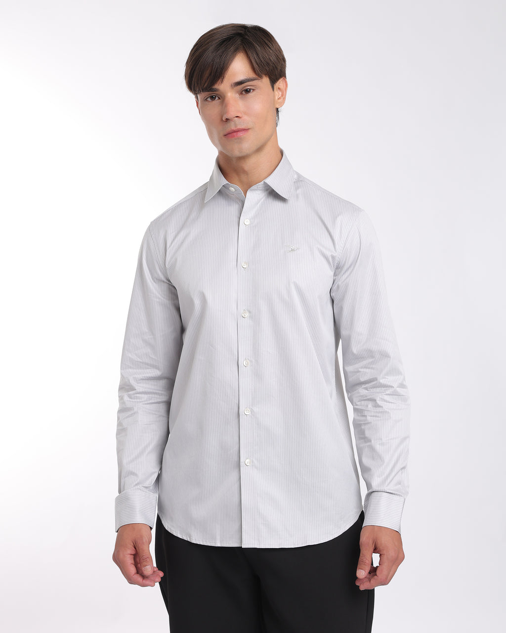 Light Grey Classic Fit Shirt