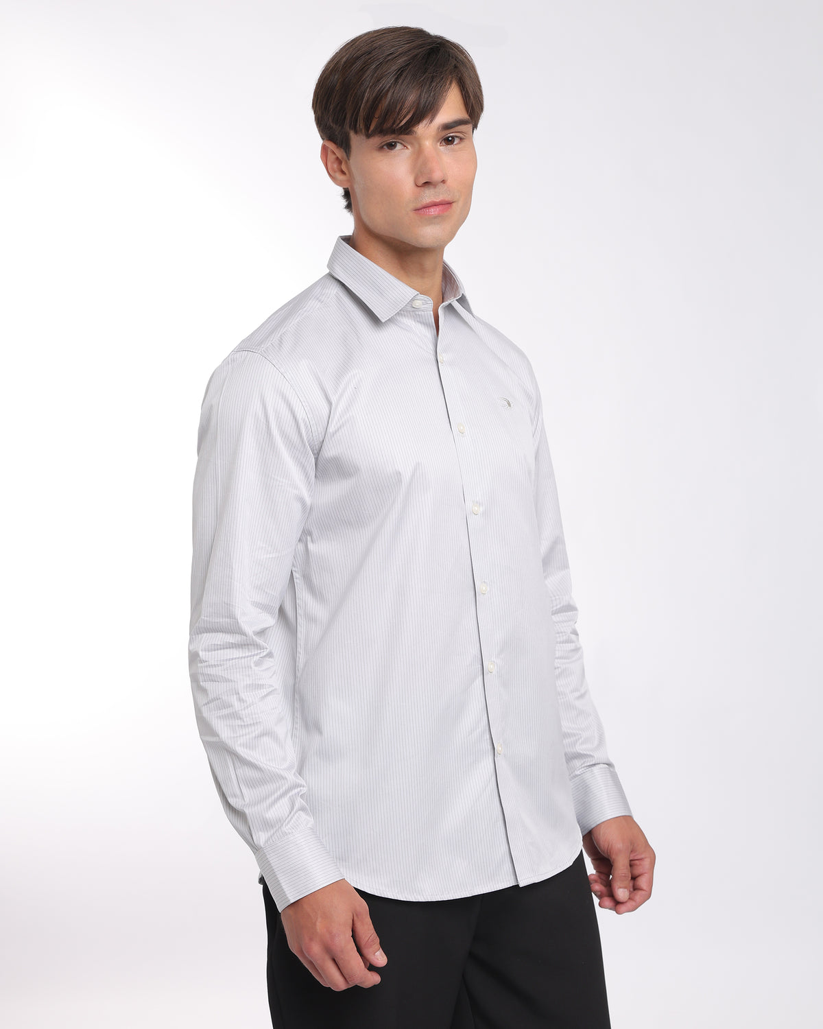 Light Grey Classic Fit Shirt