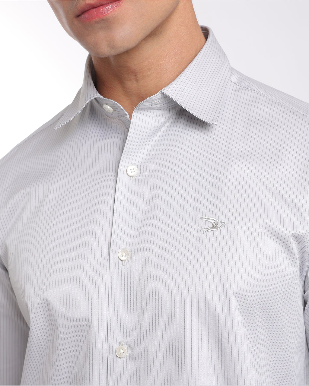 Light Grey Classic Fit Shirt