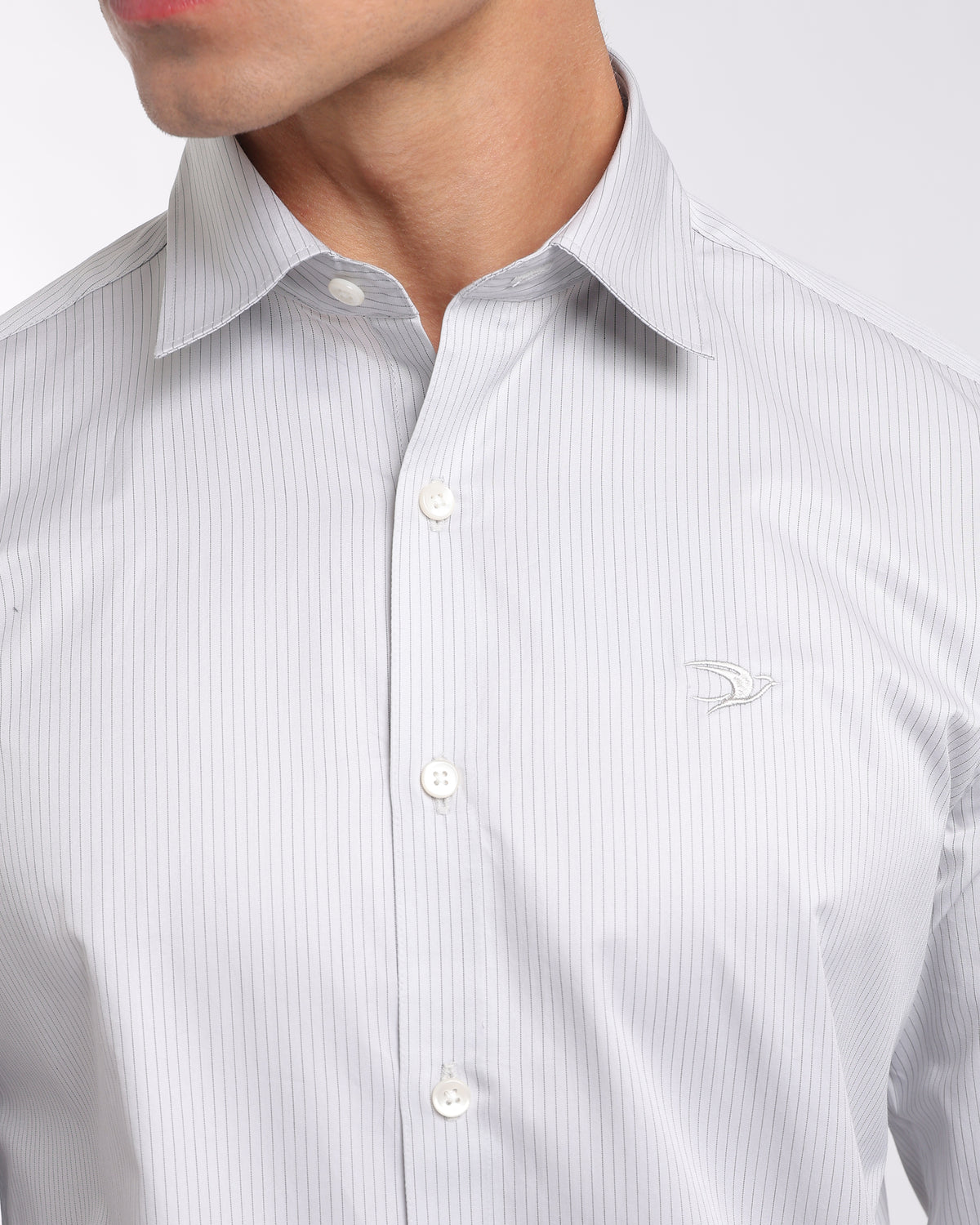 Light Grey Classic Fit Shirt