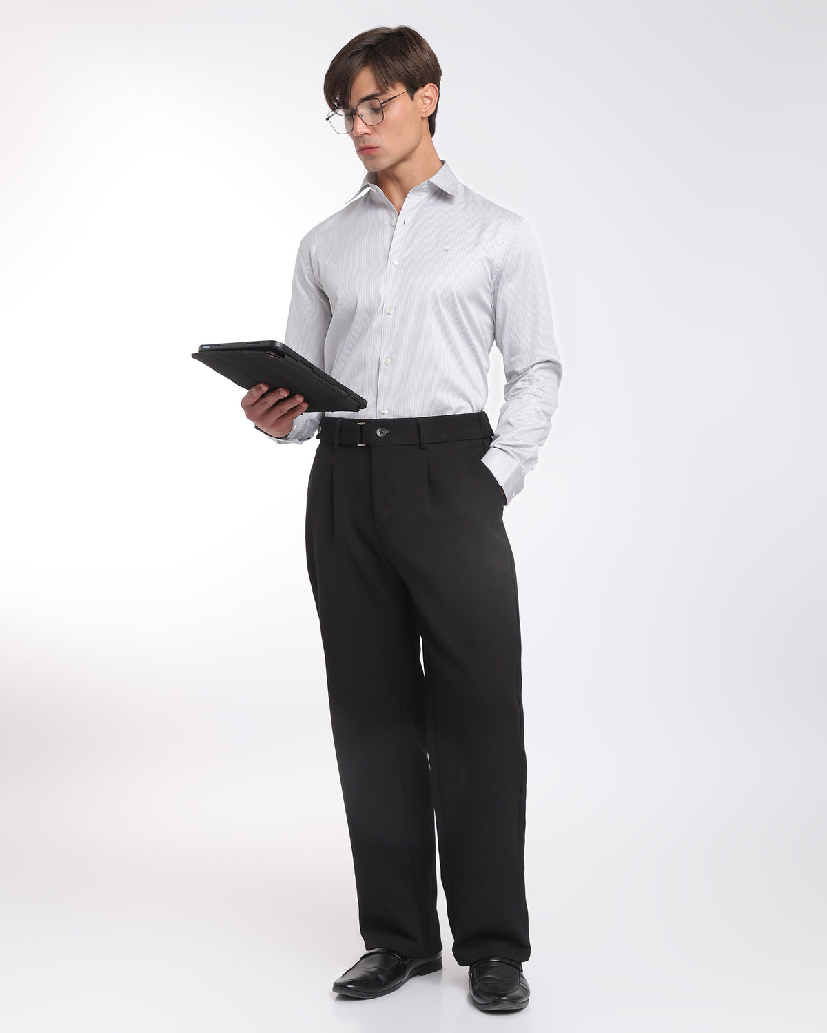 Light Grey Classic Fit Shirt