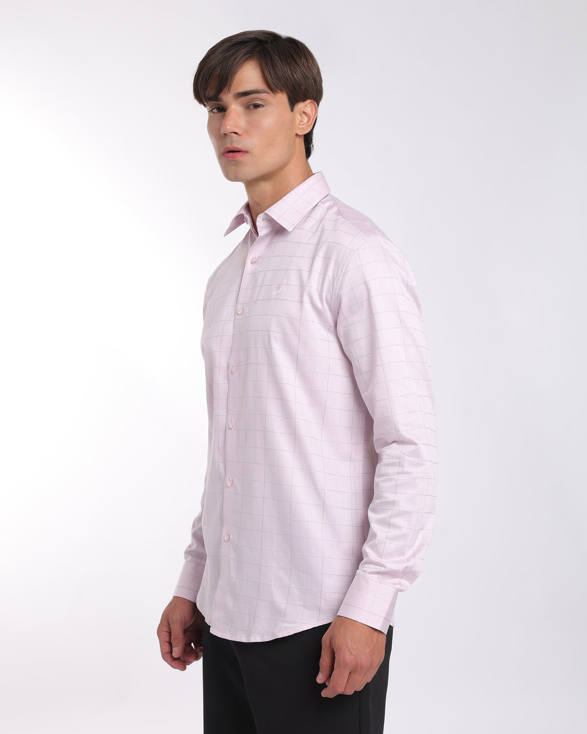 Pale Pink Classic Fit Shirt