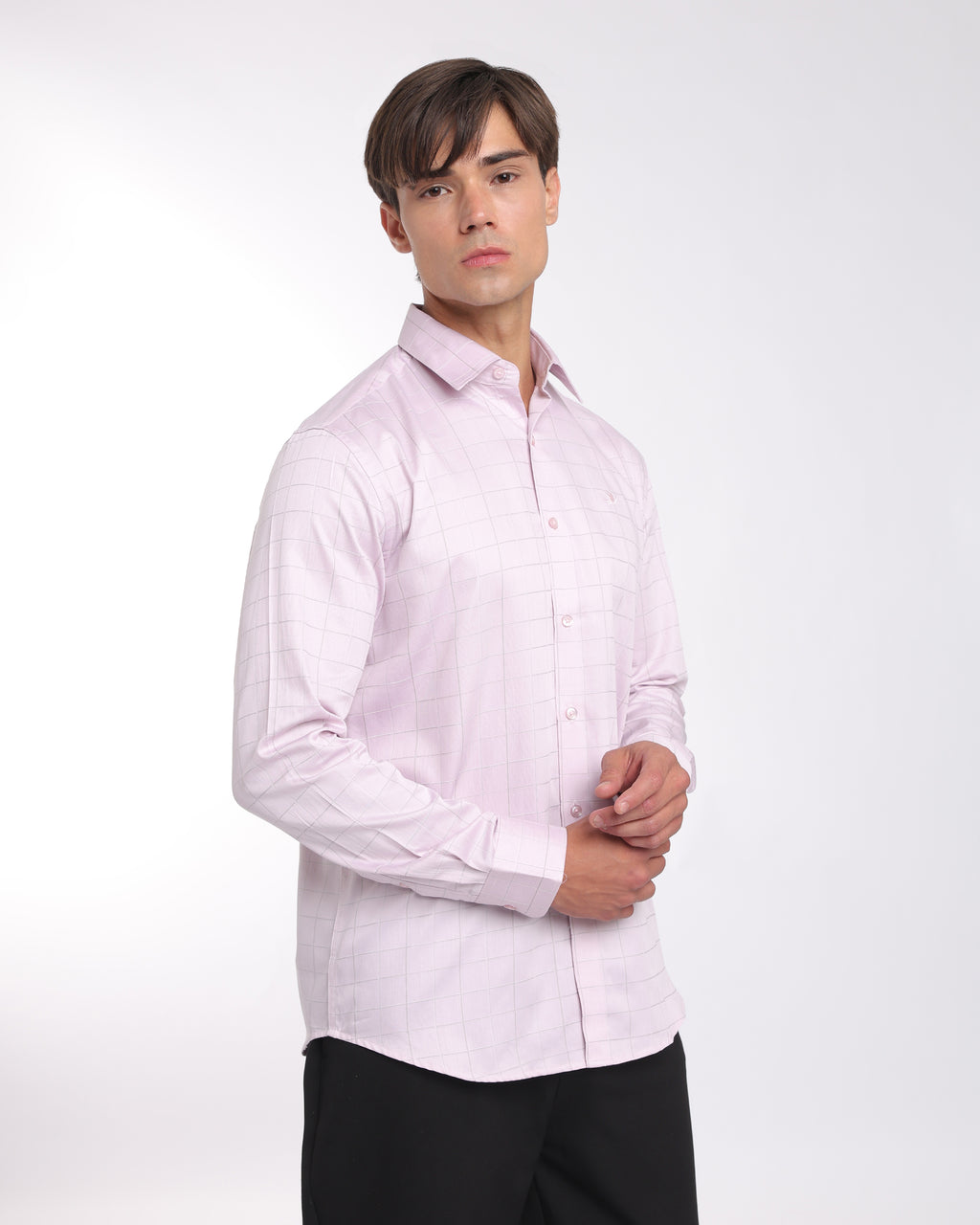 Pale Pink Classic Fit Shirt