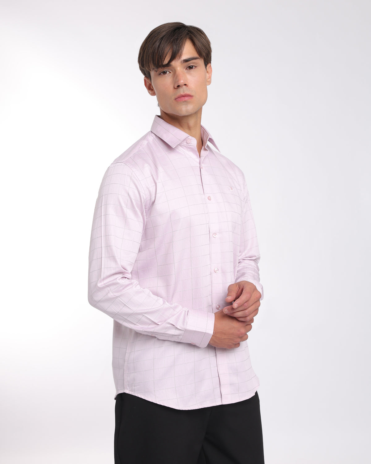 Pale Pink Classic Fit Shirt