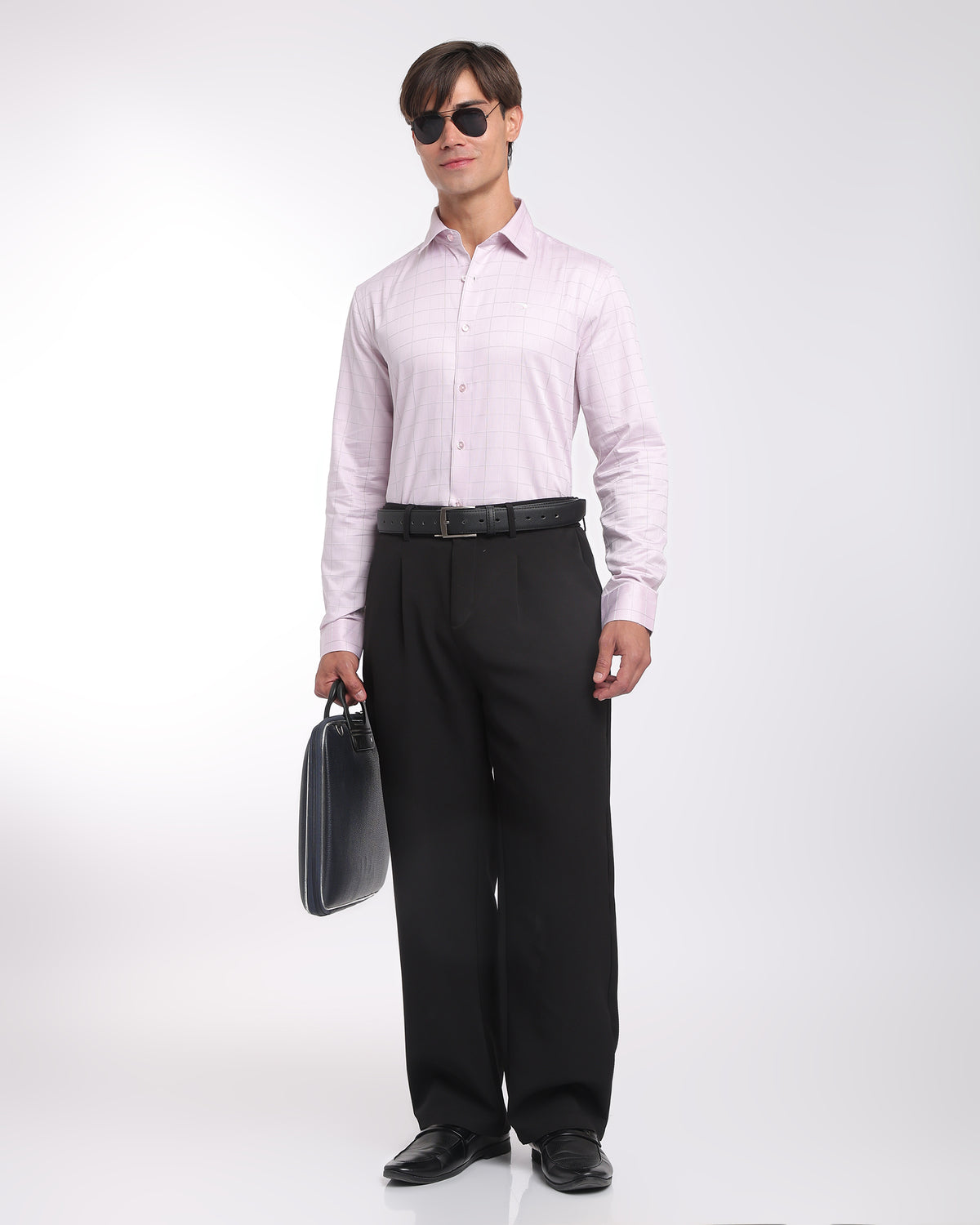 Pale Pink Classic Fit Shirt