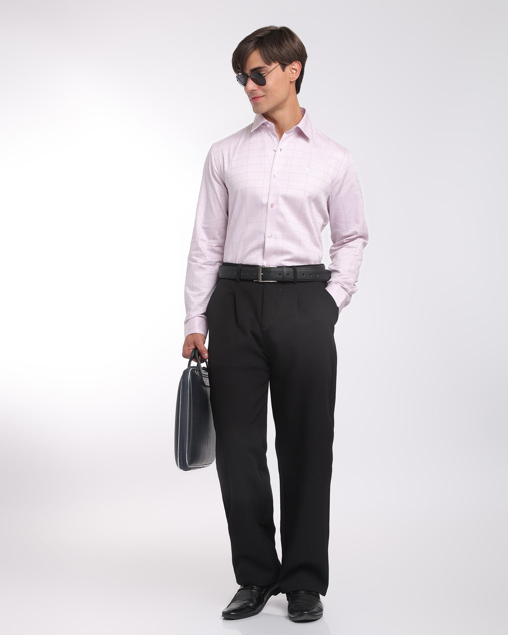 Pale Pink Classic Fit Shirt