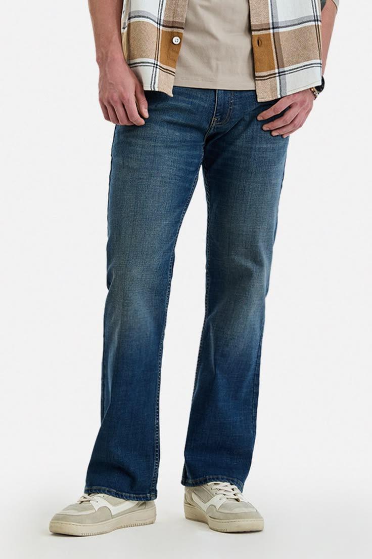 Heritage Straight Fit Denim Jeans